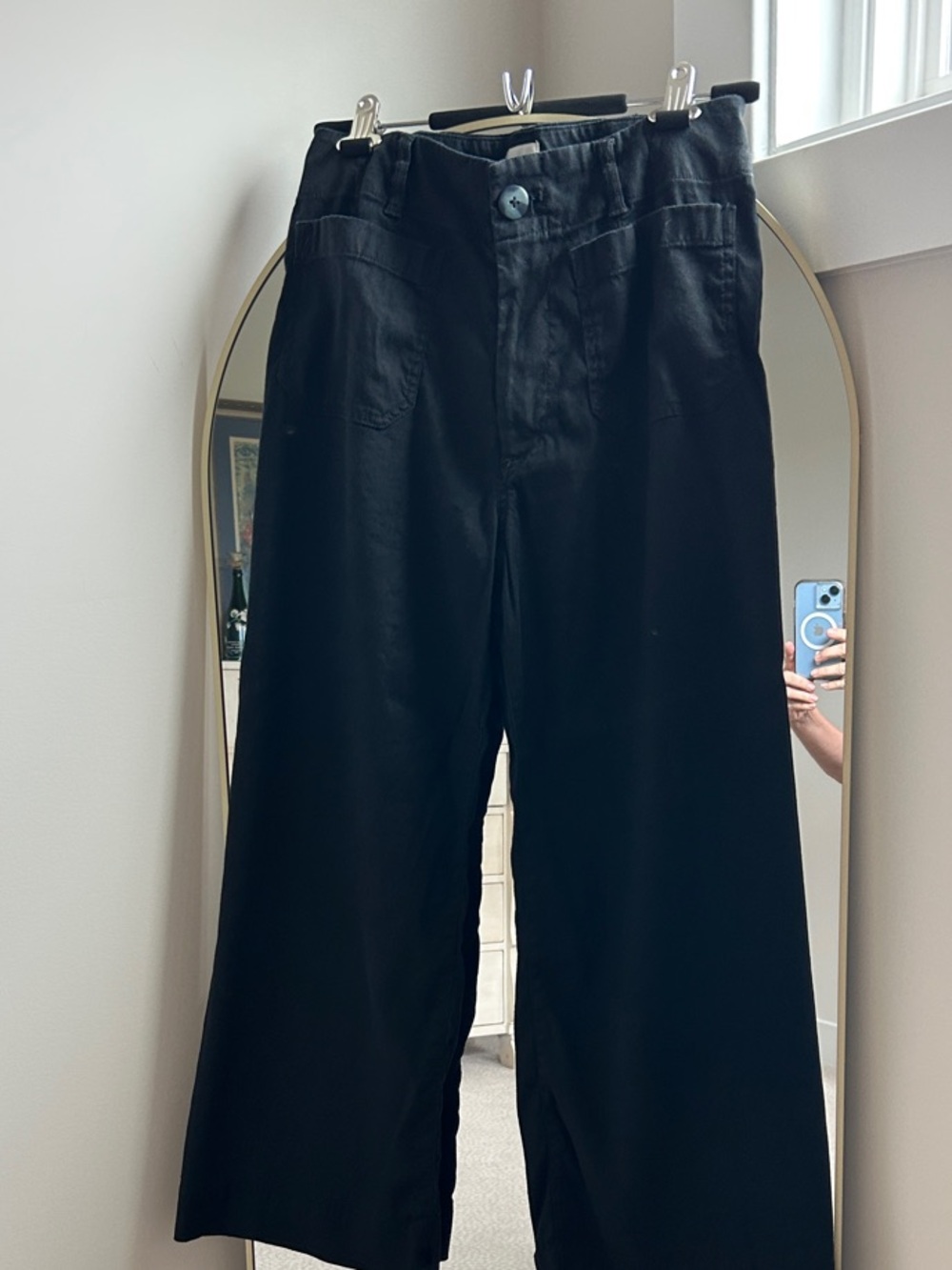 Maeve Linen Cotton Blend Collette Pants